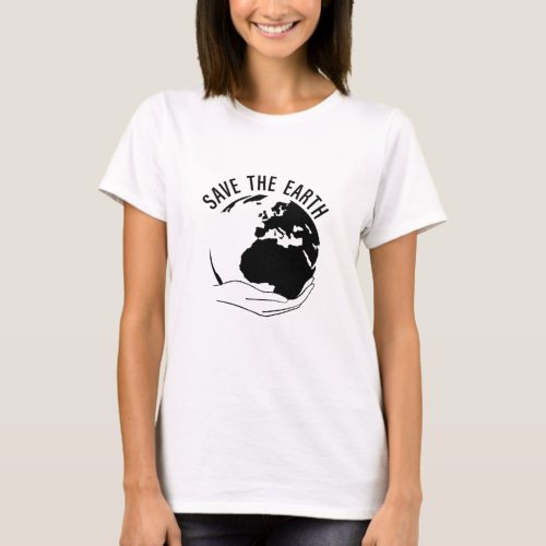 Reduce reuse recycle save the earth T_Shirt