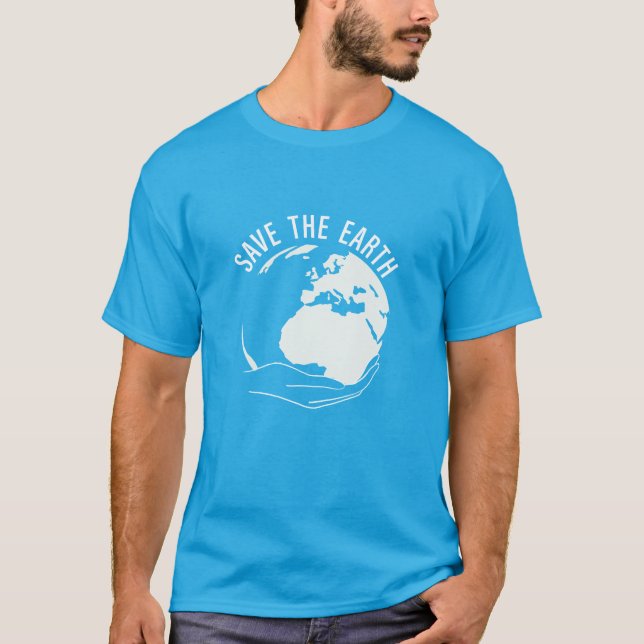 Reduce reuse recycle save the earth T-Shirt (Front)