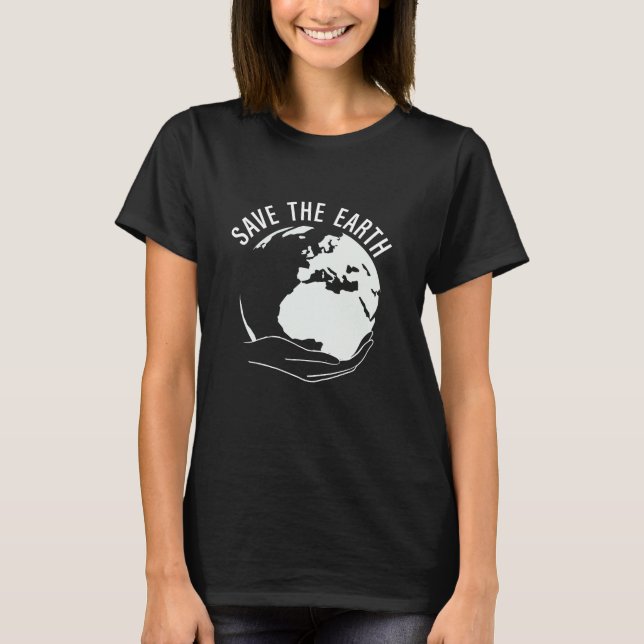 Reduce reuse recycle save the earth T-Shirt (Front)
