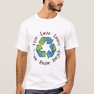 T shirt plastique recyclé hot sale