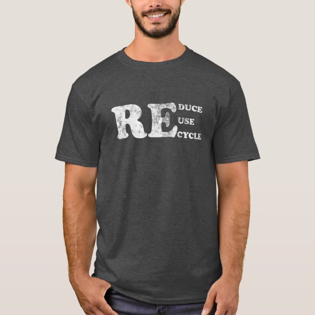 Reduce Reuse Recycle T-Shirt (Front)