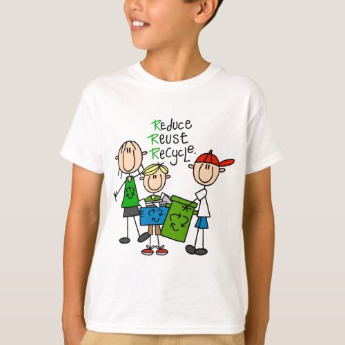 Reduce Reuse Recycle t_shirts and Gifts