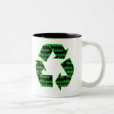 Reduce, Reuse, Upcycle! Coffee Mug for Sale by nyah14