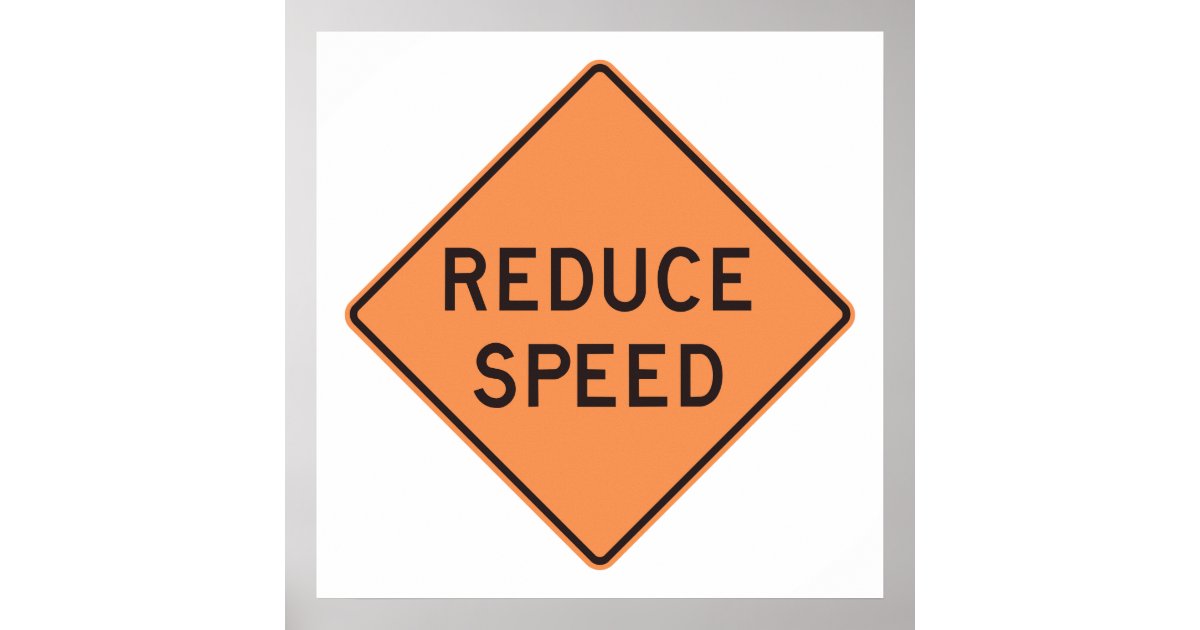 Word For Reduce Speed