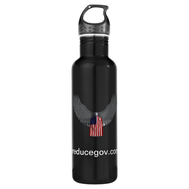 Reducegov Stainless Steel Water Bottle (Front)