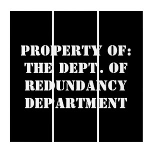 Redundancy Department Property Triptych