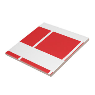 RedWhite Ceramic Tile