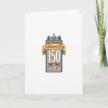 Redwood City 150th Anniversary Card at Zazzle