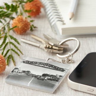 Redwood City 150th Anniversary Keychain