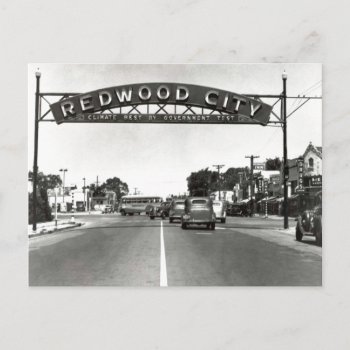 Redwood City 150th Anniversary Postcard by RedwoodCity150th at Zazzle