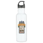 Redwood City 150th Anniversary Stainless Steel Water Bottle at Zazzle