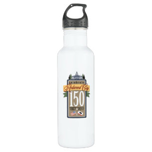 Redwood City 150th Anniversary Stainless Steel Water Bottle