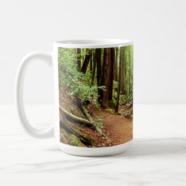 Redwood Forest Riverbed Mug (Left)
