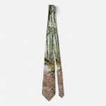 Redwood Forest Woods Leaves Trees Hiking Tie at Zazzle