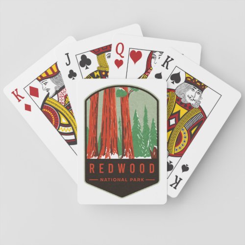 Redwood National and State Park Poker Cards