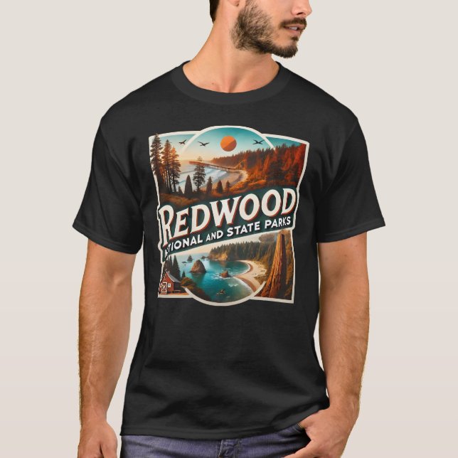 Redwood National and State Parks T-Shirt (Front)