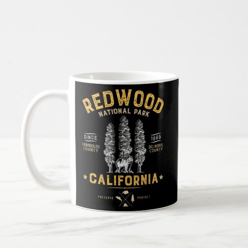 Redwood National Park California Coffee Mug