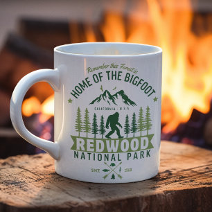 Redwood National Park California Est 1968 Coffee Mug