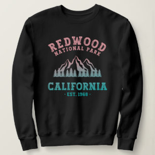 Redwood National Park California Gradient Sweatshirt