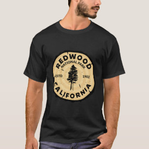 Redwood National Park California Mountains Redwood T-Shirt