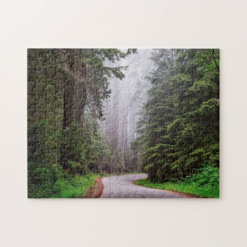 Redwood National Park California Photo Jigsaw Puzzle