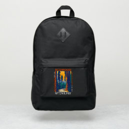 Redwood National Park California Retro Distressed Port Authority&#174; Backpack