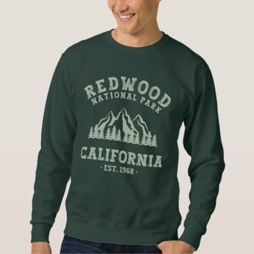 Redwood National Park California Sweatshirt