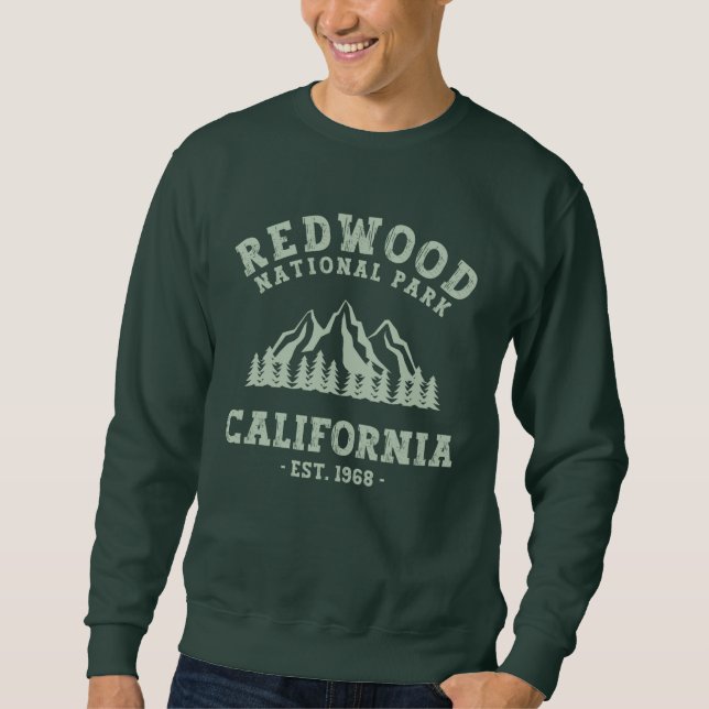 Redwood National Park California Sweatshirt (Front)