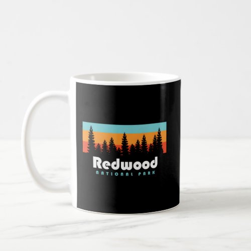 Redwood National Park California Trees Coffee Mug
