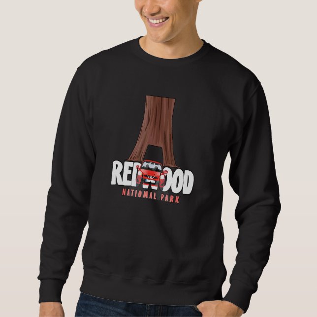 Redwood National Park California Visitor Tourist Sweatshirt (Front)