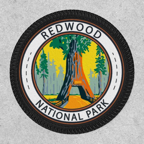 Redwood National Park Chandelier Tree Badge