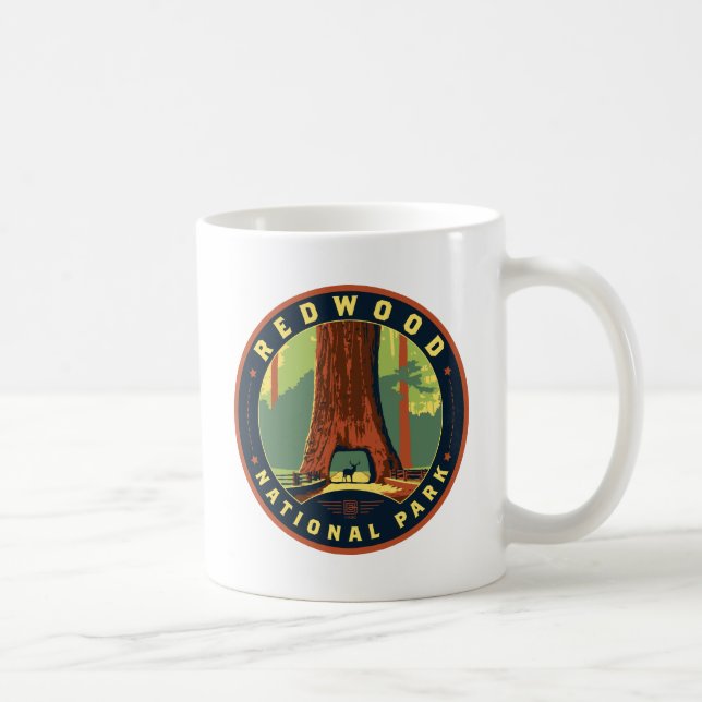 Redwood National Park Coffee Mug (Right)