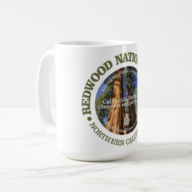 Redwood National Park Coffee Mug (Front Left)