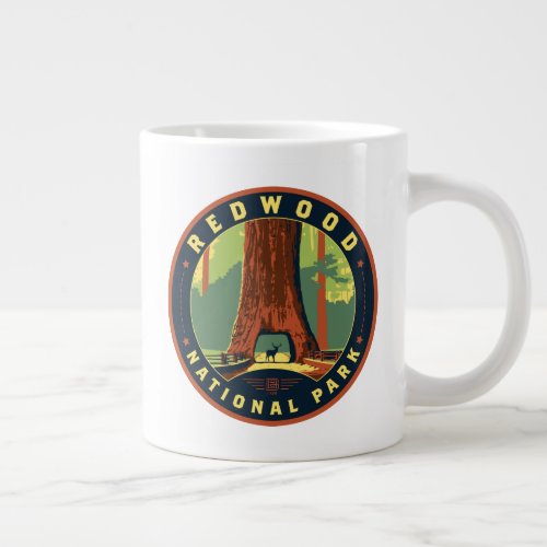 Redwood National Park Giant Coffee Mug