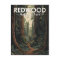 Redwood National Park Illustration Trail Vintage