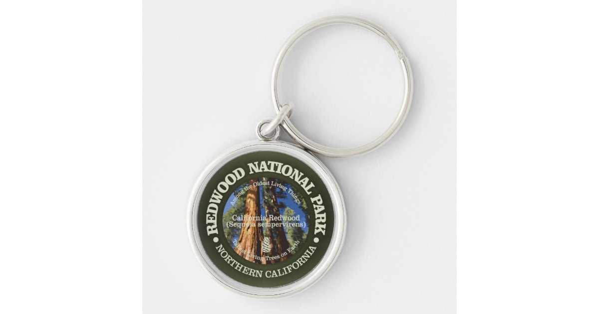 Redwood National Park Keychain Zazzle