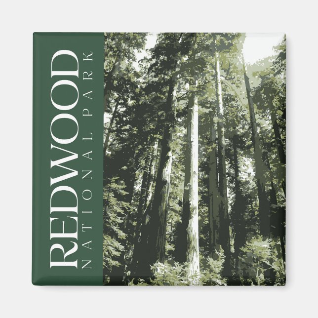 Redwood National Park Magnet (Front)