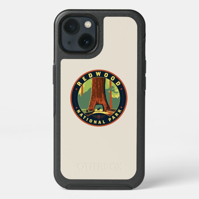 Redwood National Park Otterbox iPhone Case (Back)