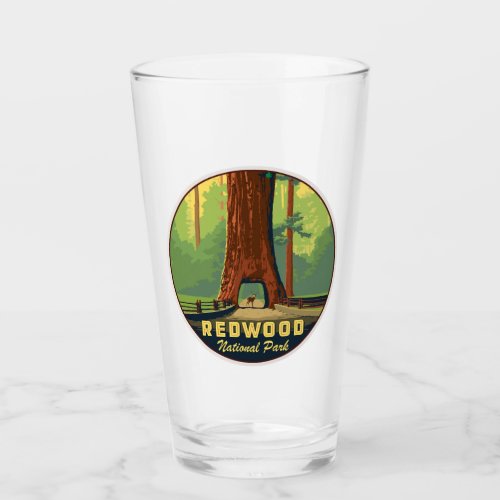 Redwood National Park Pint Glass