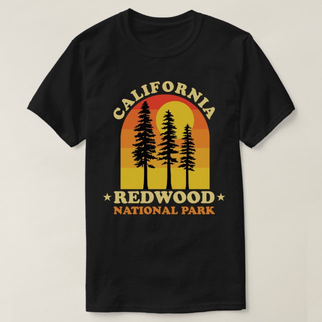 Redwood National Park T-Shirt (Design Front)