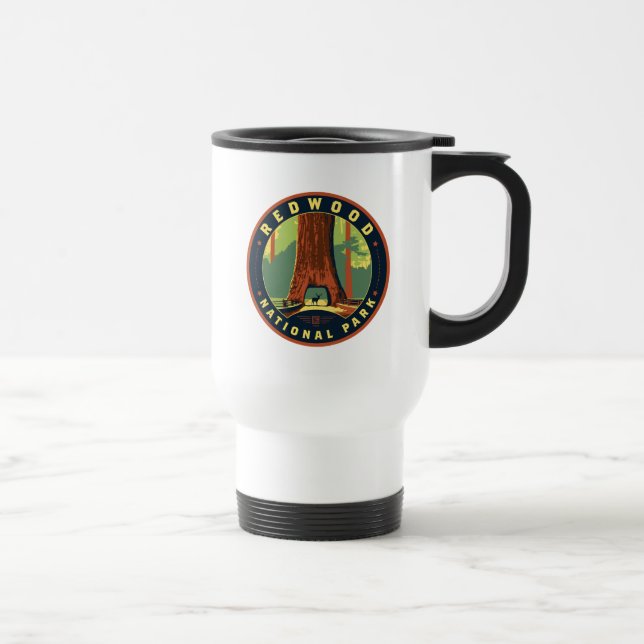 Redwood National Park Travel Mug (Right)