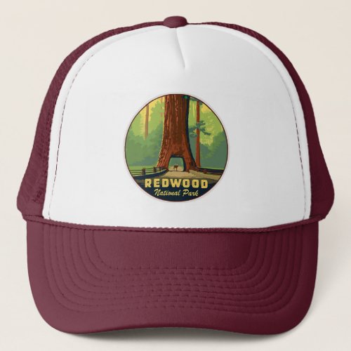 Redwood National Park  Trucker Hat