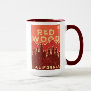 Redwood National Park Vintage Poster Mug