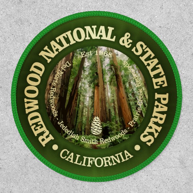 Redwood National & State Parks (NP2) Patch (Front)