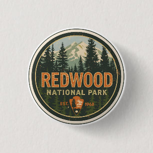 Redwood natioonal state park, Coastal California S Button