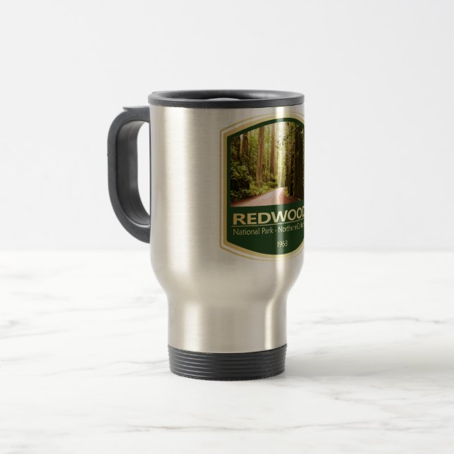 Redwood NP (PF1) Travel Mug (Front Left)