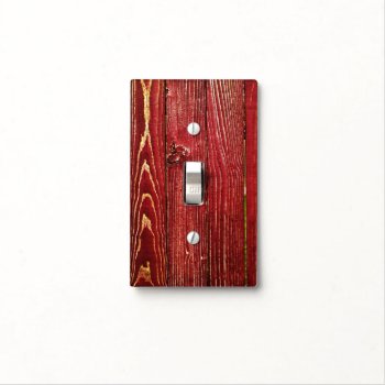 Redwood Pattern Light Switch Cover by thatcrazyredhead at Zazzle