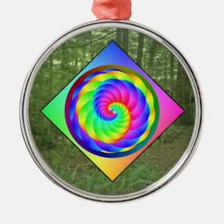 Redwood Rainbow Squiral Ornament