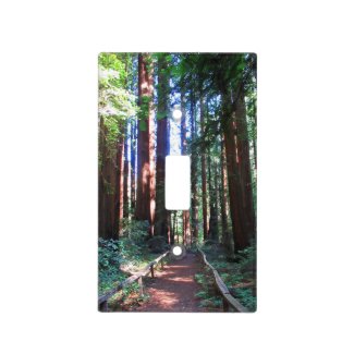 Redwood Trail Light Switch Plates