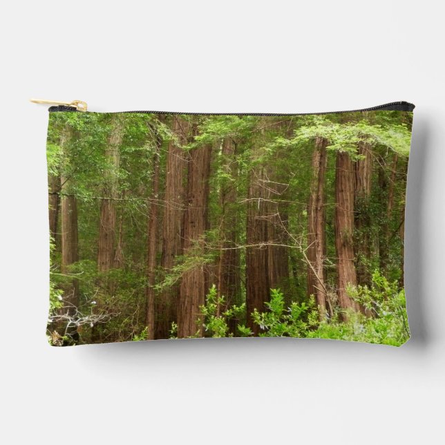Redwood Trees at Muir Woods National Monument Accessory Pouch (Front)